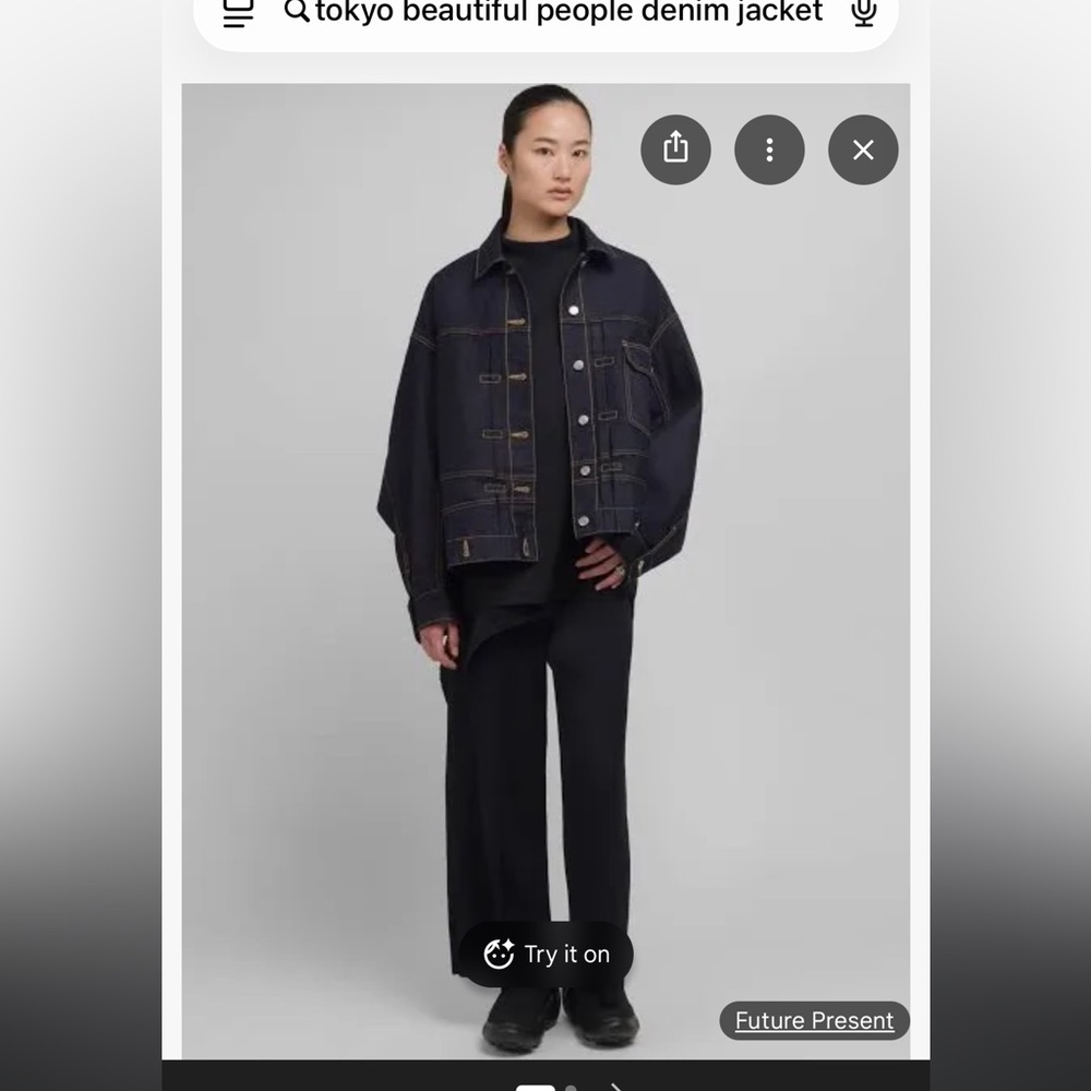 Beautiful People oversize denim jacket